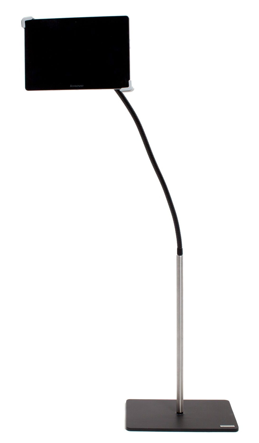 stabiler Tabletständer mit drehbarer Tablet-Halterung an biegsamen Carbonstahl-Schwenkarm</title>