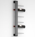 Design-Weinflaschen-Wandregal