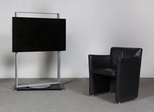 drehbarer stabiler Stahl-Standfuß für 75 Zoll-LED-Fernseher