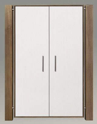 elegante Schrank mit 3 Schubladen aus Massivholz