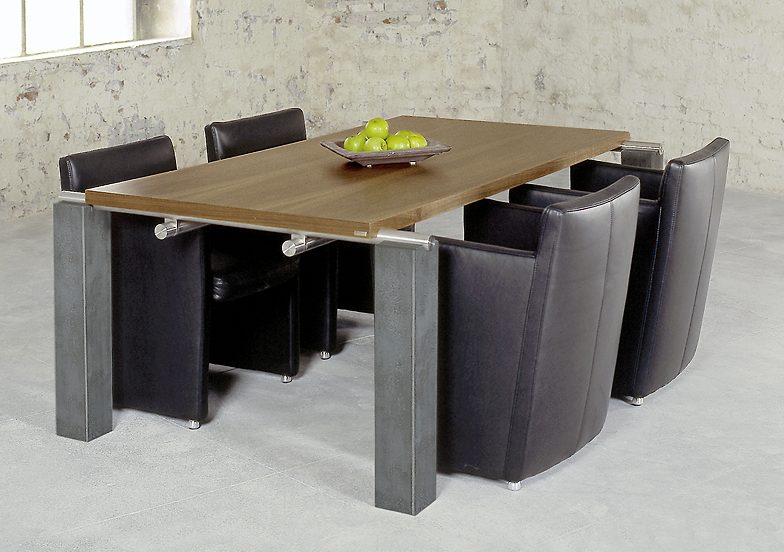 hochwertiger Design-Tisch von Wissmann Raumobjekte vielseitig ...