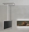 drehbare und schwenkbar Deckenhalterung für Flachbildschirme