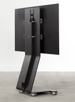 55-Zoll-TV-Standfuß-Stahl schwarz