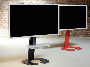 standfester Plasmafernseher-Standfuß von Wissmann