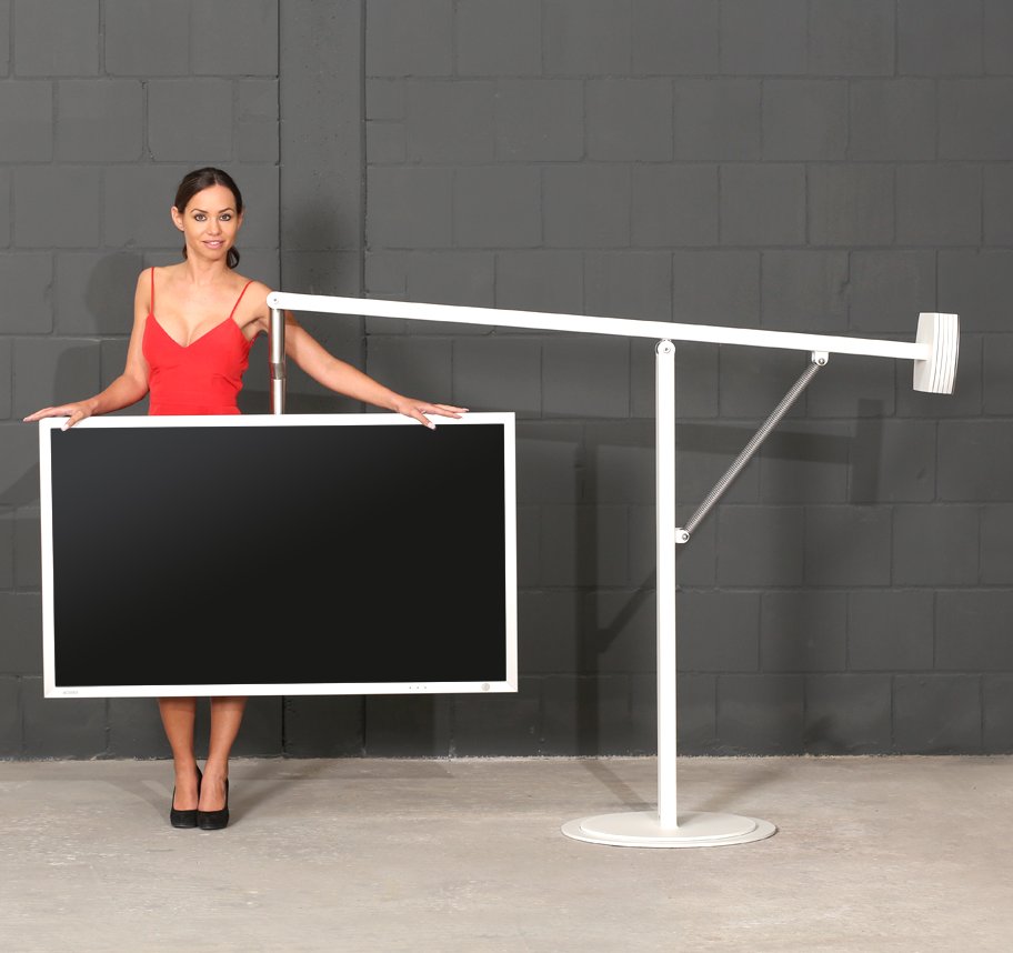 52-Zoll-TV-Standfu&szlig; h&ouml;henverstellbaren Fernseher-Tragarm