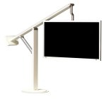 Fernseher-Standfuß mit drehbaren Schwenkarm