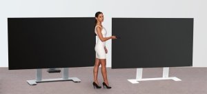 TV-Standfuß für Flatscreens bis 85 Zoll