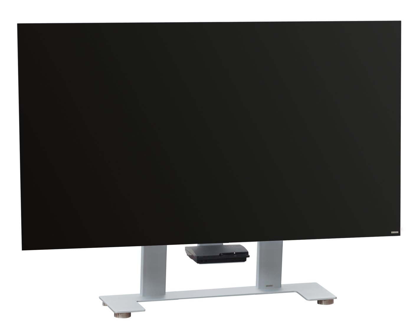TV-Standfuß mit verdeckten Laufrollen für Flachbildfernseher bis 85 Zoll TV-Standfuß mit verdeckten Laufrollen für Flachbildfernseher bis 85 Zoll