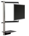 frei drehbare Flatscreen-Wandhalterung